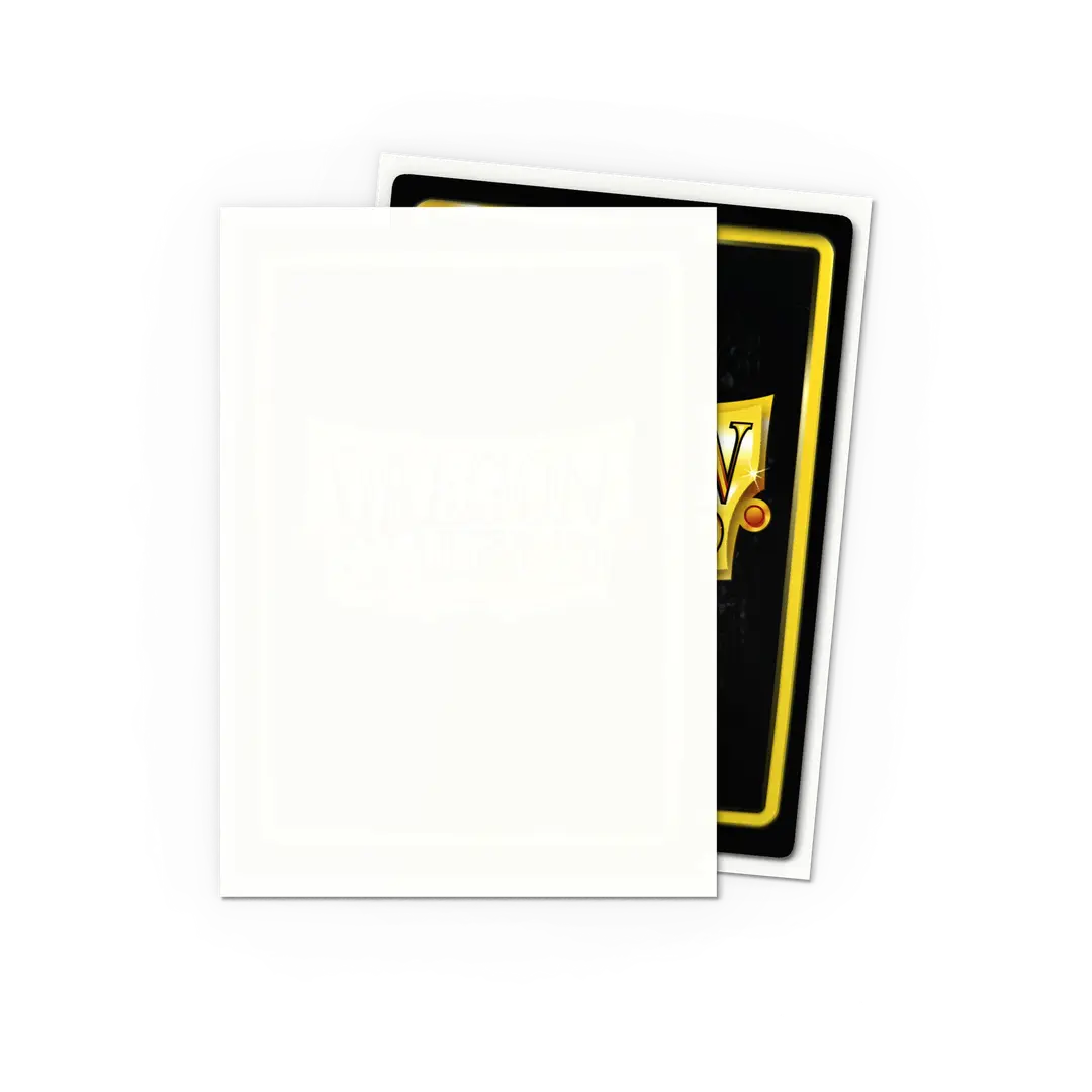 Dragon Shield Sleeves - Matte Standard (White)