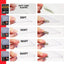 25 EVORETRO Toploader 35pt/55pt/75pt/100pt/180pt – Pack of 25 for Trading Cards