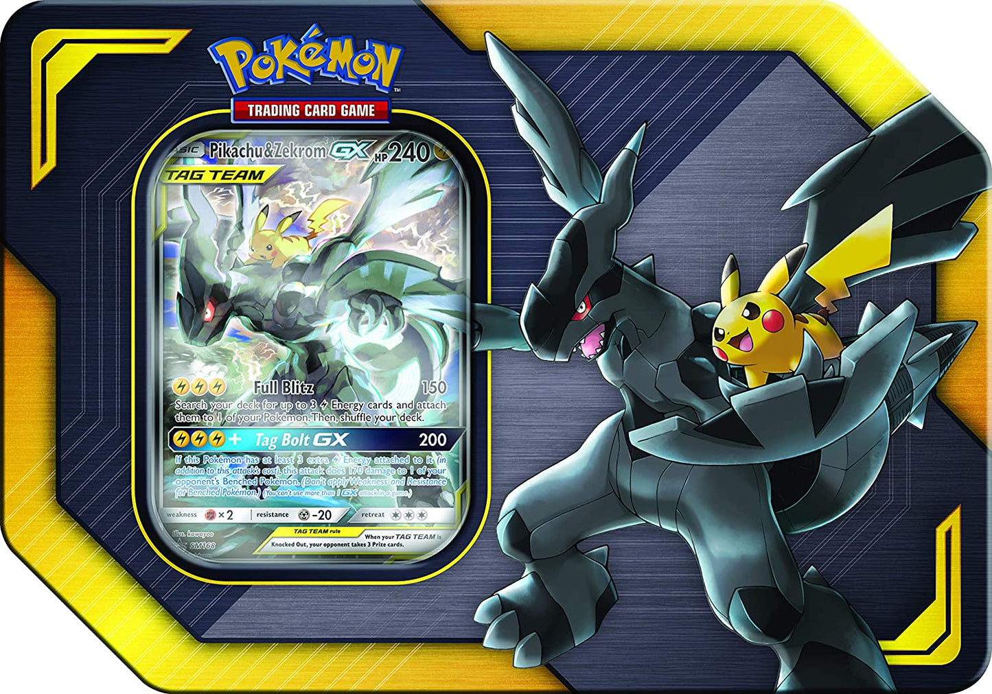 Pikachu & Zekrom Tag Team