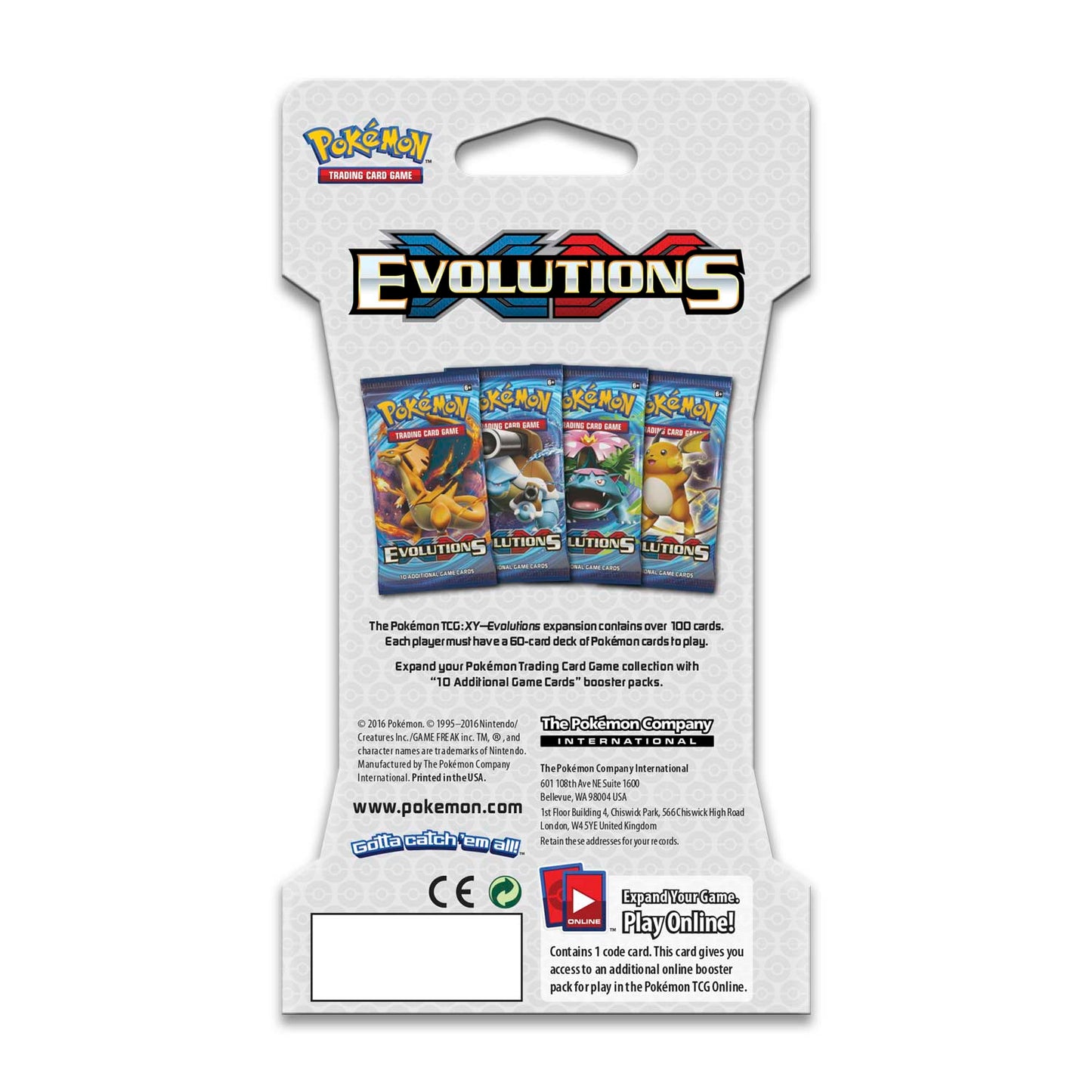 XY Evolutions Sleeved