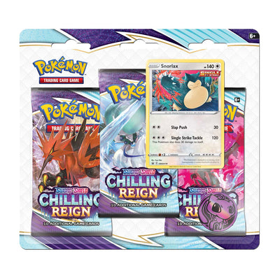 Chilling Reign 3 Pack (Snorlax)