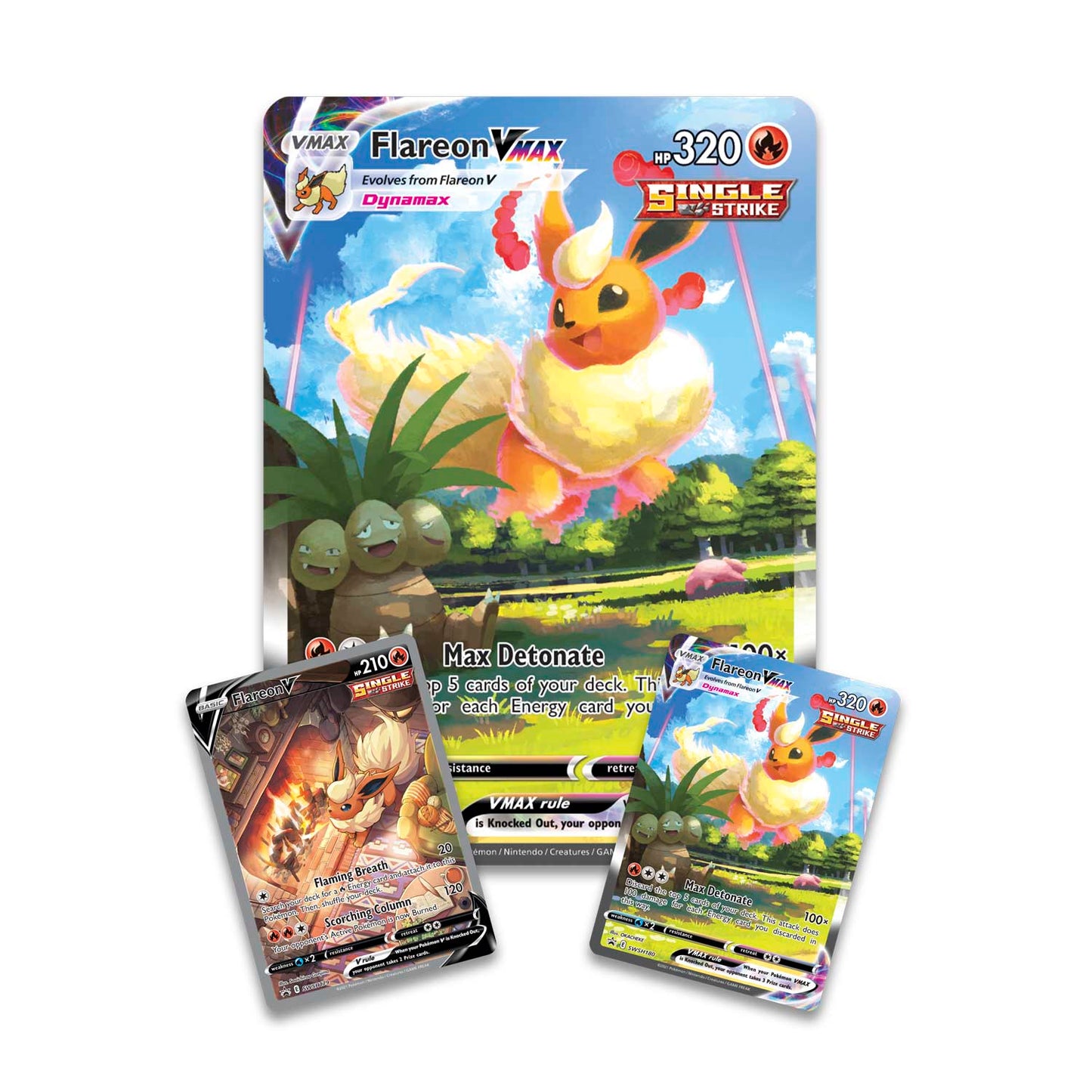 Pokémon TCG - Sword & Shield - Flareon Vmax Premium Collection (Small)