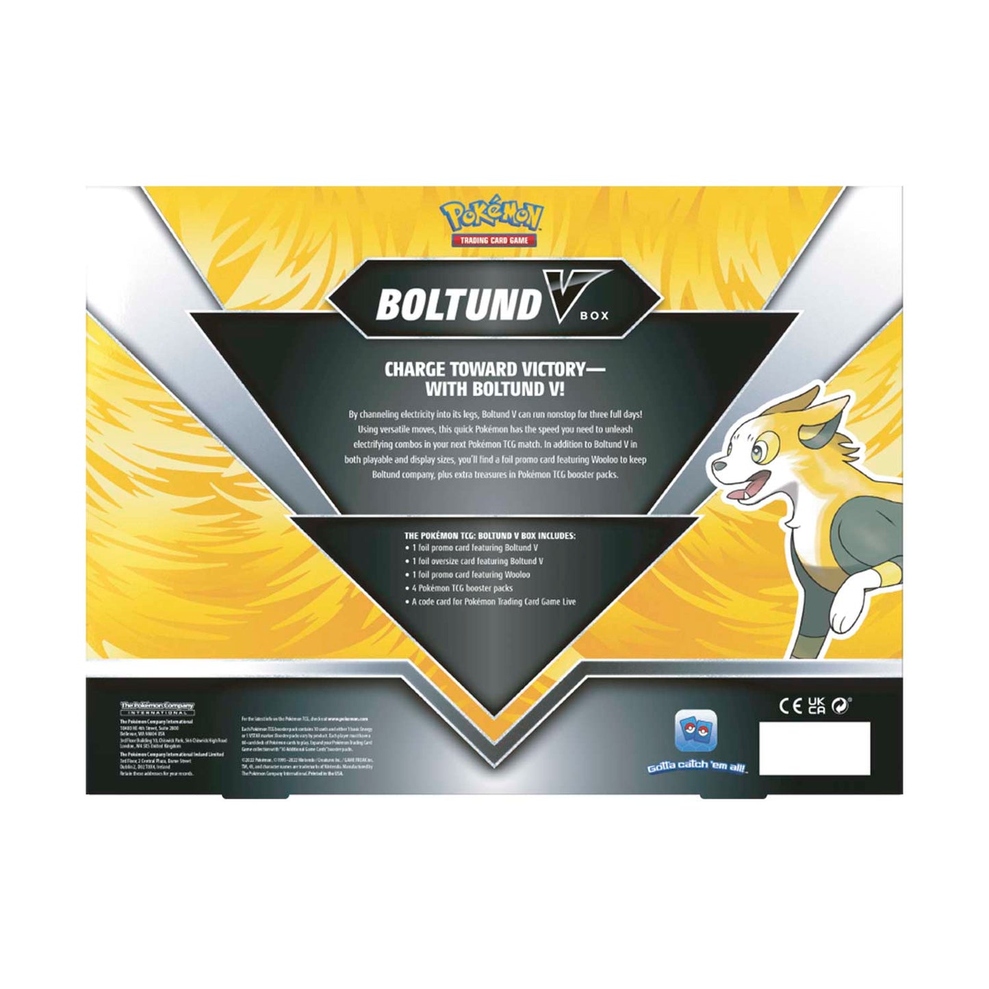 Pokémon TCG - Sword & Shield - Boltund V Box