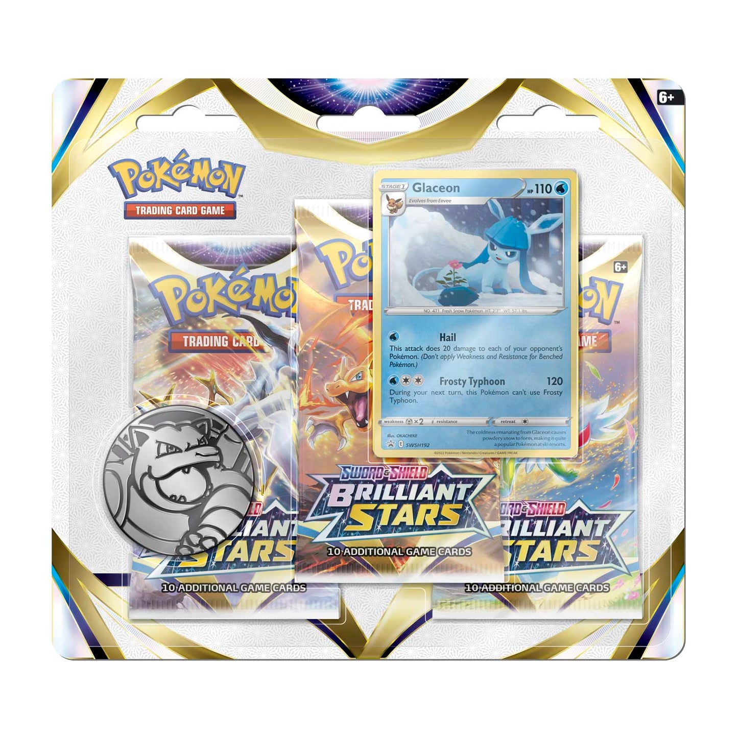 Brilliant Stars 3 Pack (Glaceon)
