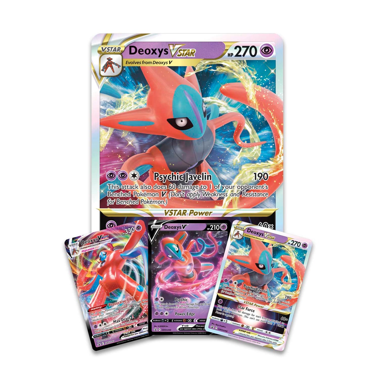 Deoxys Vmax & Vstar Battle Box