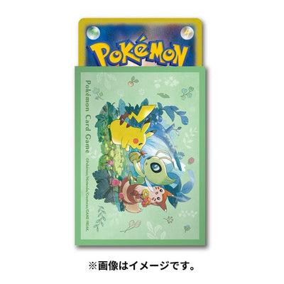 Celebi/Pikachu/Furret Pokemon Card Sleeves (64/pack)