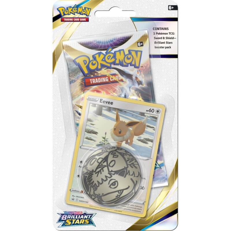 Pokémon TCG: Brilliant Stars Checklane Blister  (Eevee)